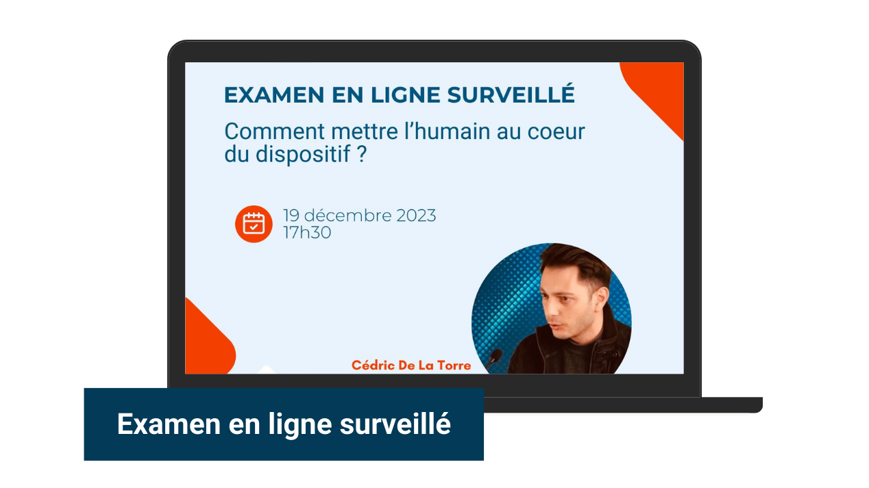 Vignette replay examen en ligne surveillé