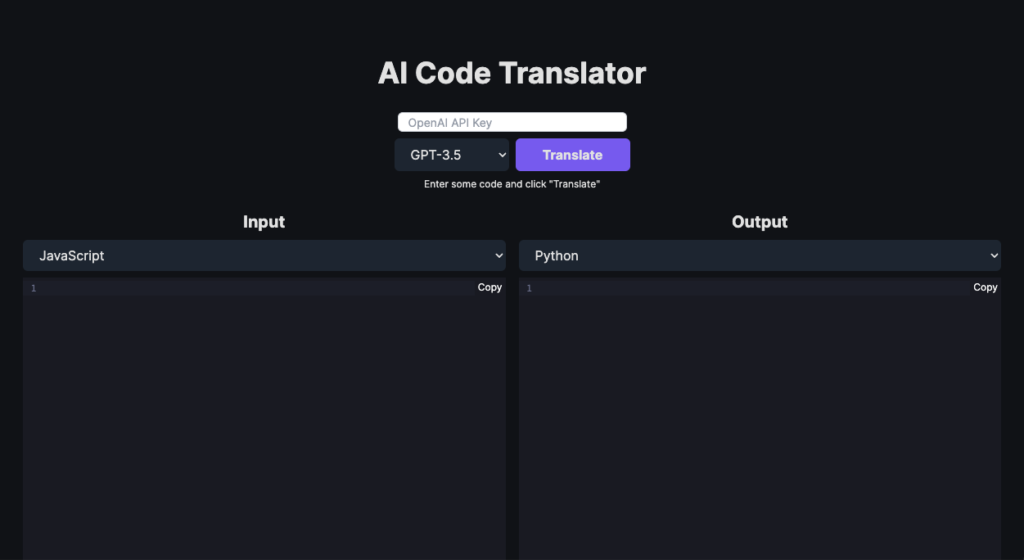 Ai Code Translator